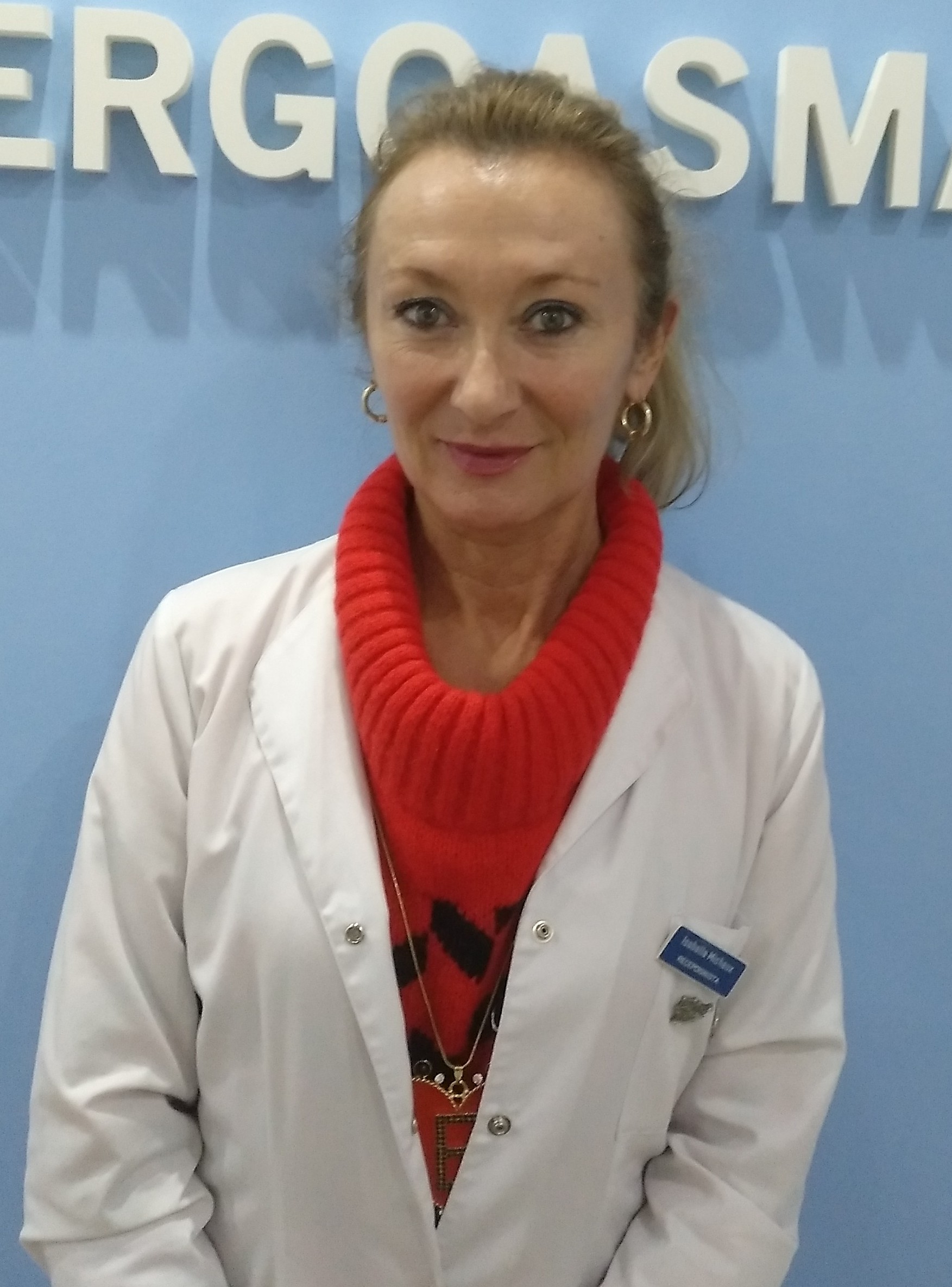 Isabelle Michaux, recepción y gestión de pacientes
